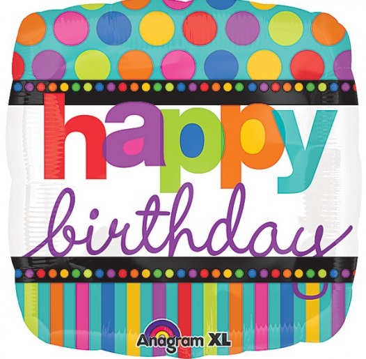 printed helium foil balloons